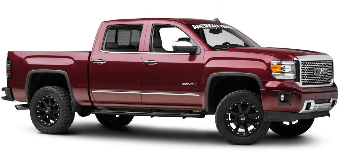 Black Oval Bent End Side Step Bars R270357