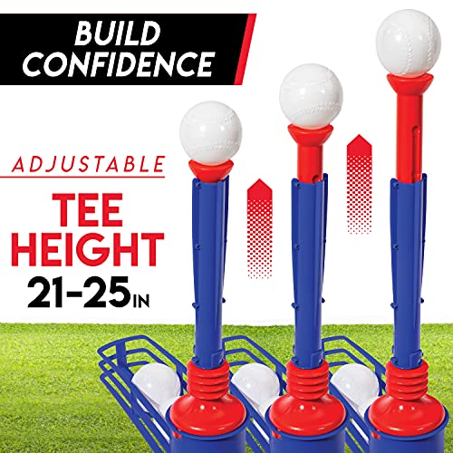 Kids Teeball Batting Tee and Pitching Machine I90210