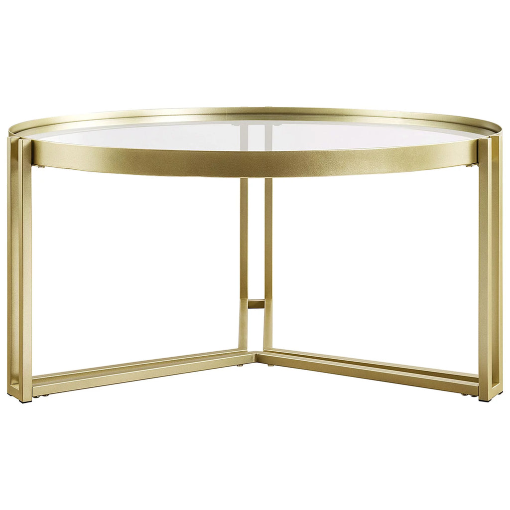 Round Glass Coffee Table P56697