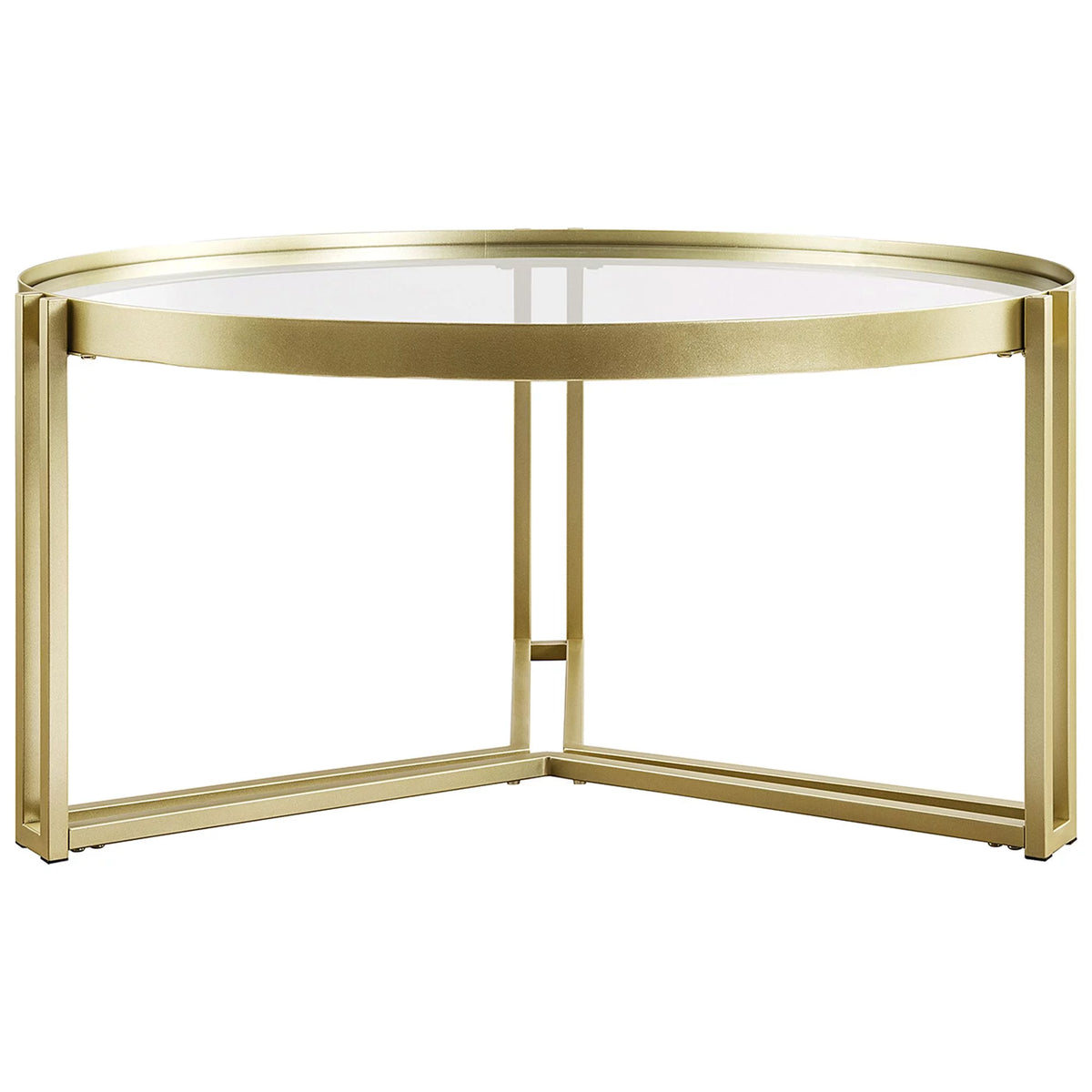 Round Glass Coffee Table P56697