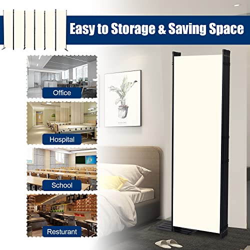 6FT 4 Panel Fabric Room Divider L1582