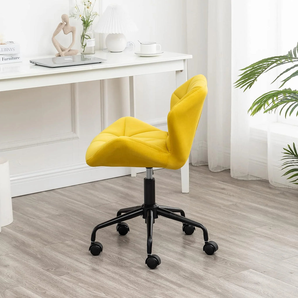 Tufted Adjustable Swivel Office Chair H8440
