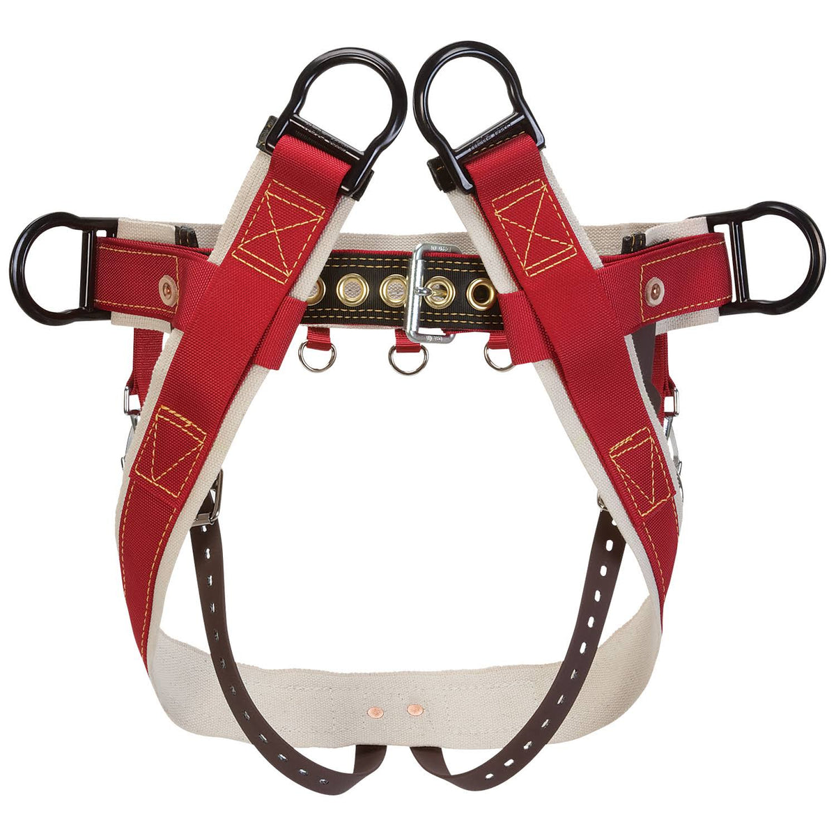 Saddle with Heavy Duty Coated Webbing Leg Straps R76438