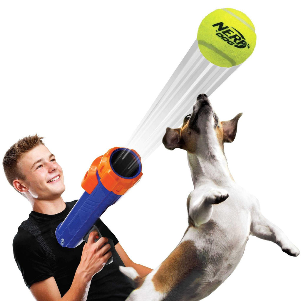 16” Tennis Ball Blaster Dog Toy with 4 Balls Y381072