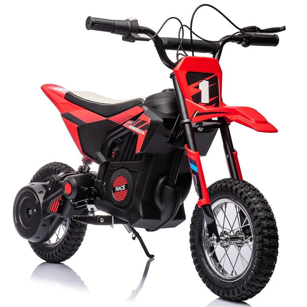 24V 250W Electric Off-Road Motorcycle Green O750395