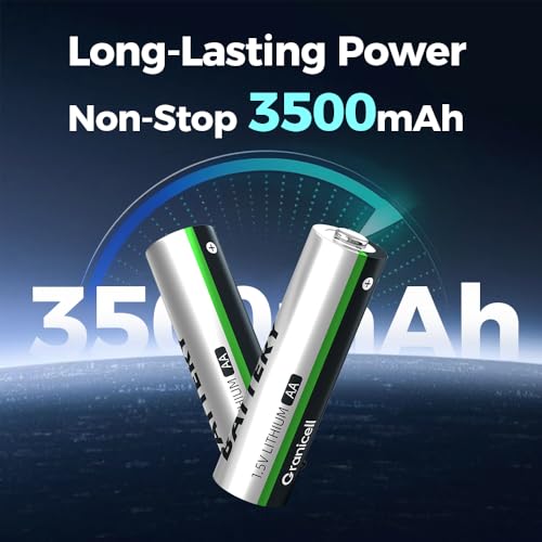16-Pack 3500mAh Lithium AA Batteries 1.5V Non-Rechargeable I2690
