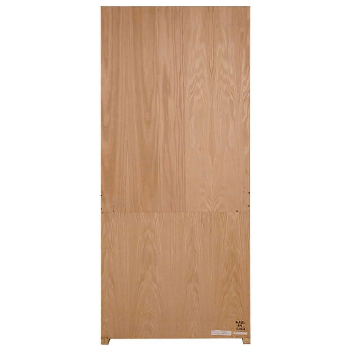 Brown Wood Bookcase with Lower Doors F913547
