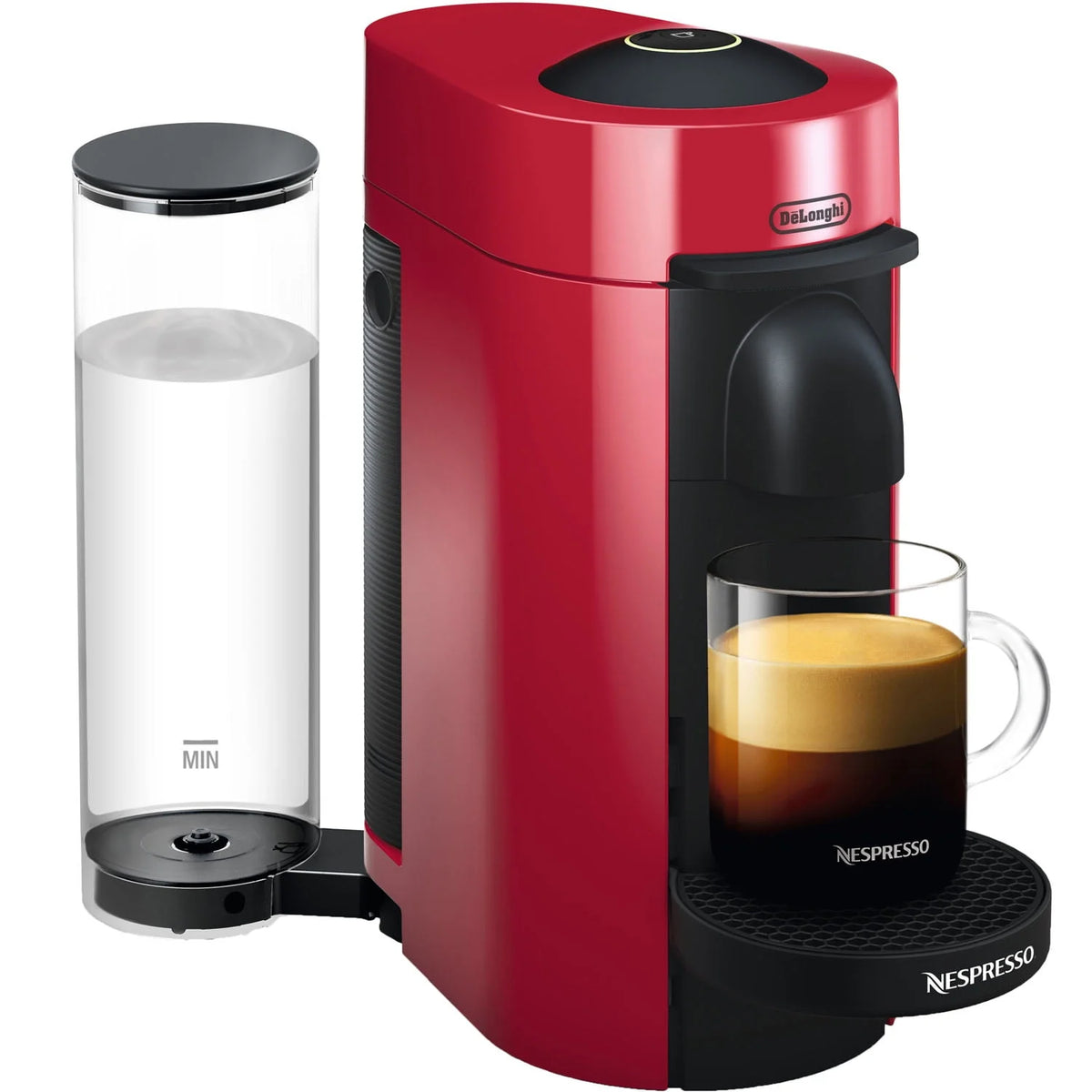 Cherry Red Coffee and Espresso Maker E307