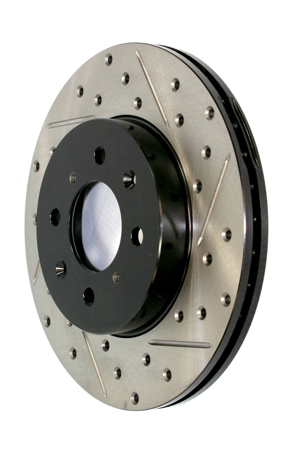 Sport Drilled/Slotted Brake Rotor, Front Left X36942