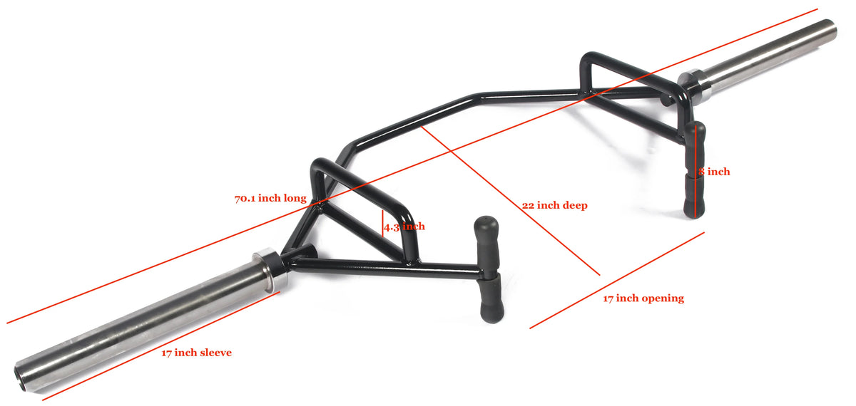 Olympic 2-Inch Hex Weight Lifting Trap Bar C130