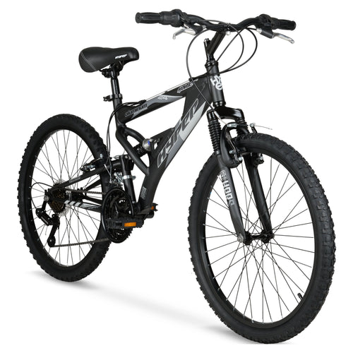 24 Boy's Black Mountain Bike B5472