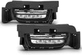 LED Fog Lights Bumper Lamps with Switch Assembly A3258