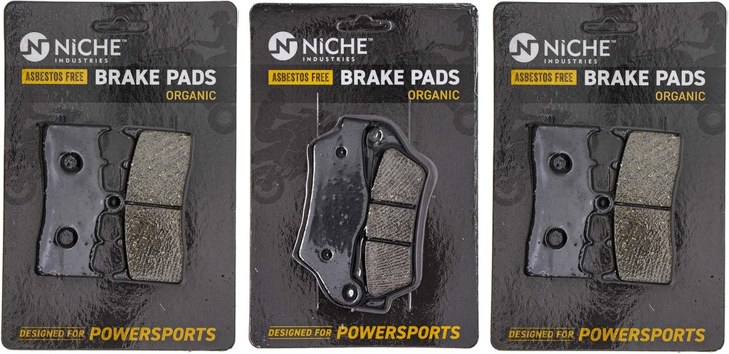 Brake Pad Set Organic Pack of 2 B170725