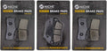 Brake Pad Set Organic Pack of 2 B170725