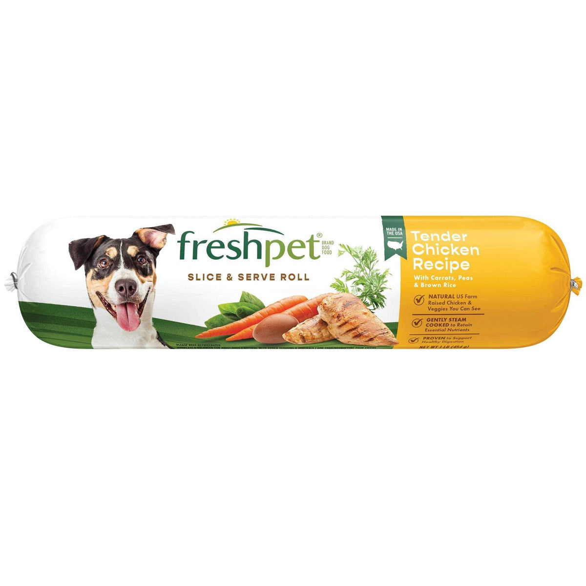 Tender Chicken Recipe Dog Food Roll G2870