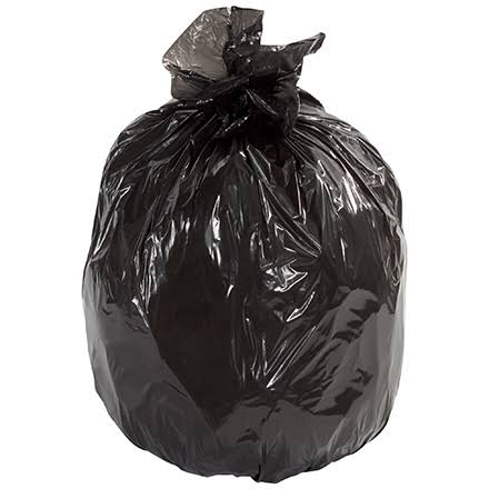 Black Trash Bags 2.0mil 100 Per Case W322