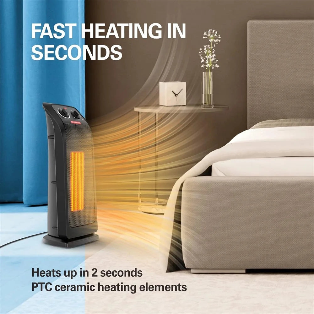 1500W Ceramic Electric Tower Heater P141822