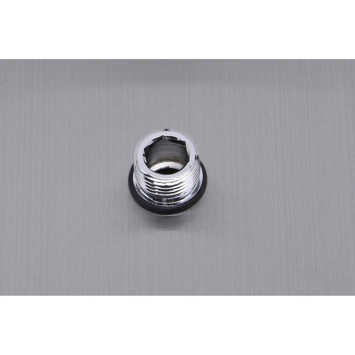 20x22 Round Brushed Solid Stainless Steel Rain Shower Head Q539305
