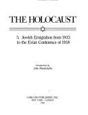 Jewish Emigration from 1933 to the Evian Conference of 1938 J937687