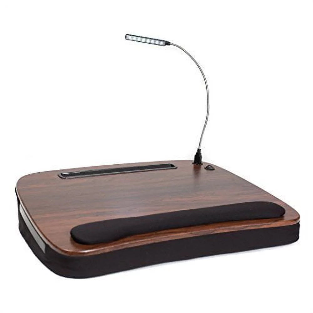 Memory Foam Lap Desk with USB Light R7659