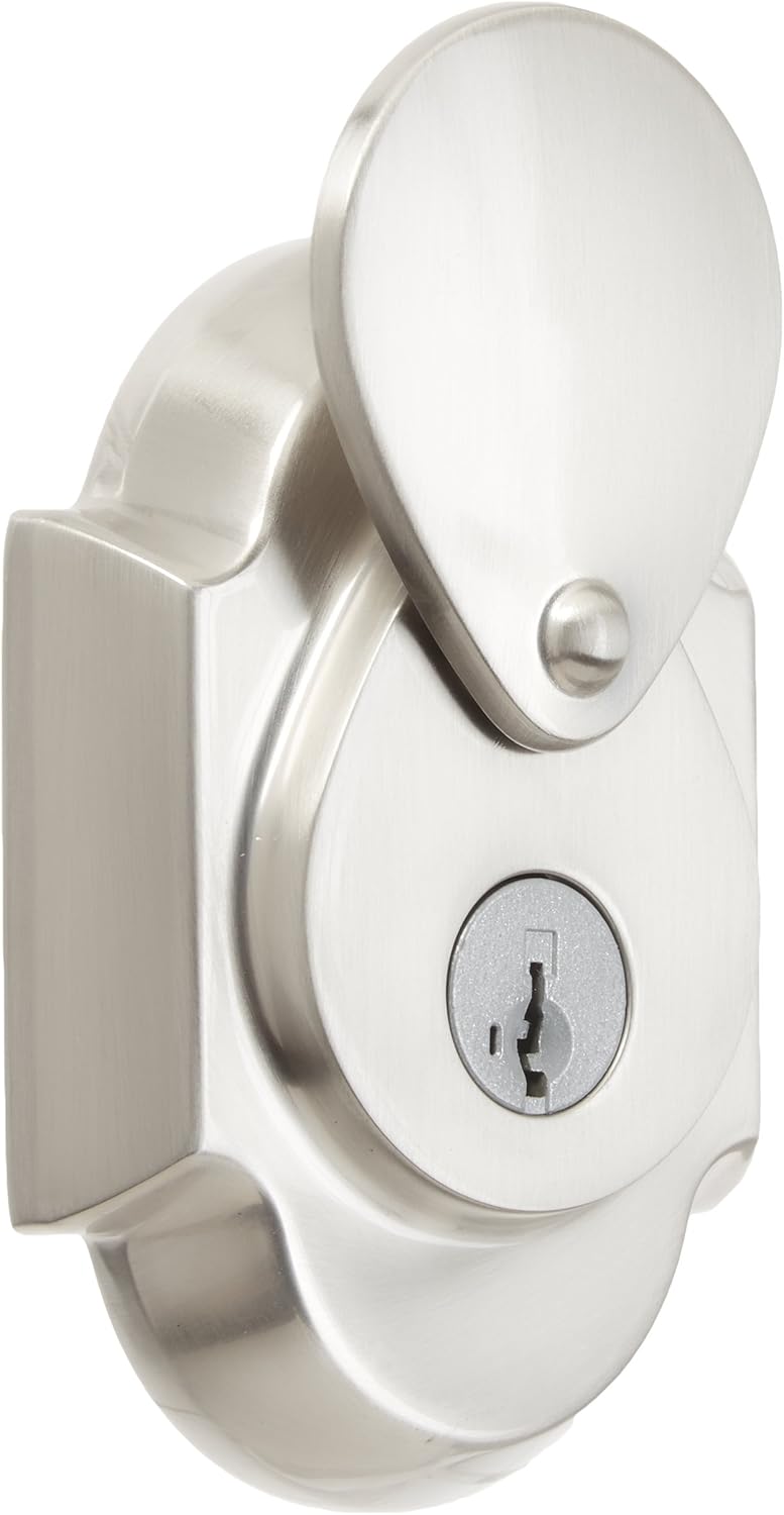 Satin Nickel Single Cylinder Handleset Y664