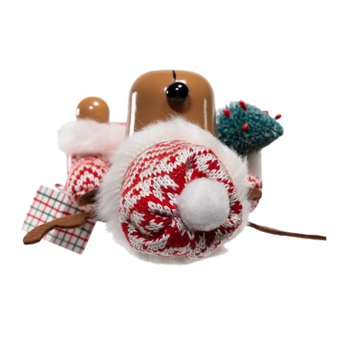 15-inch Wooden Reindeer Nutcracker N726