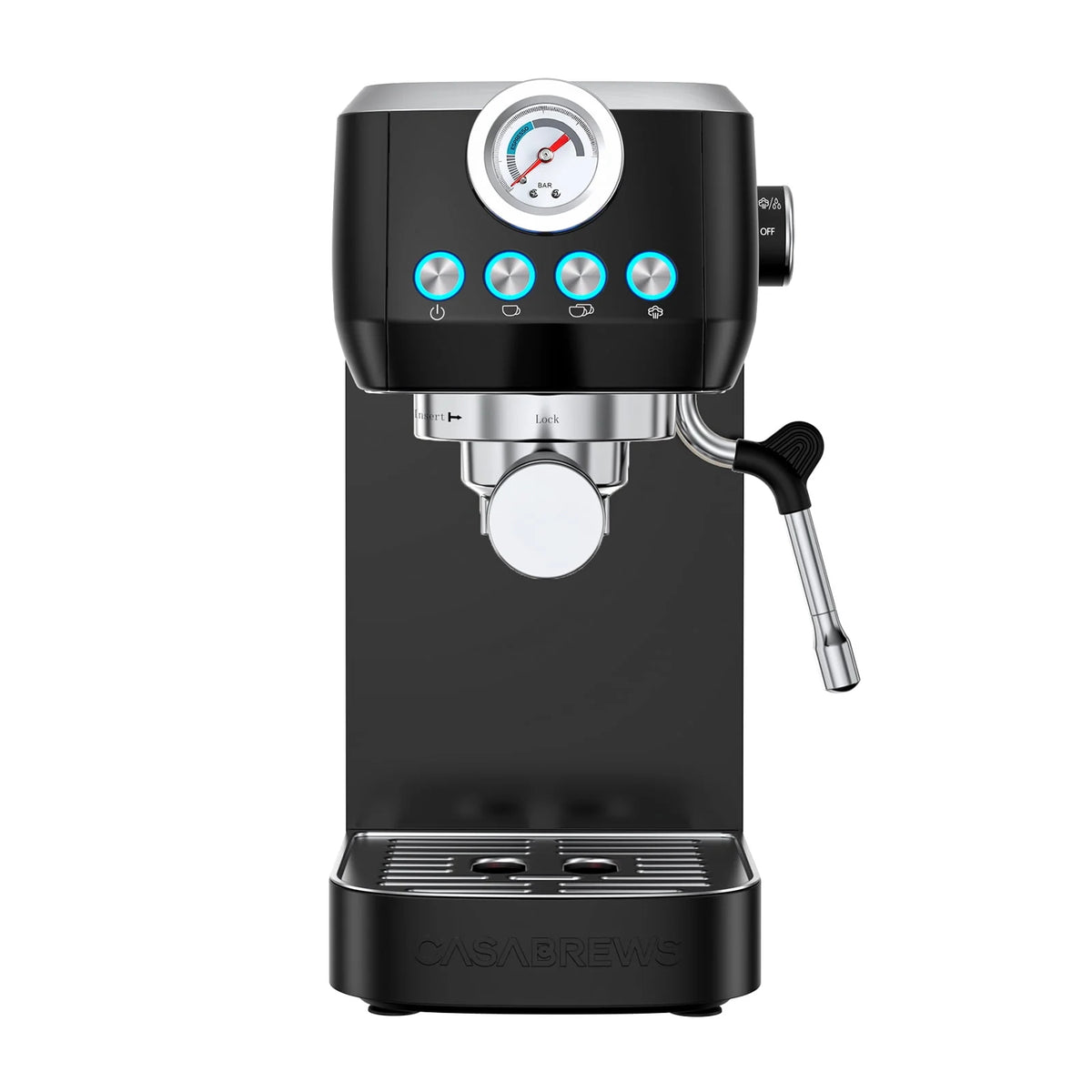 20 Bar Espresso Machine with Steam Wand, 49 oz Water Tank W899691