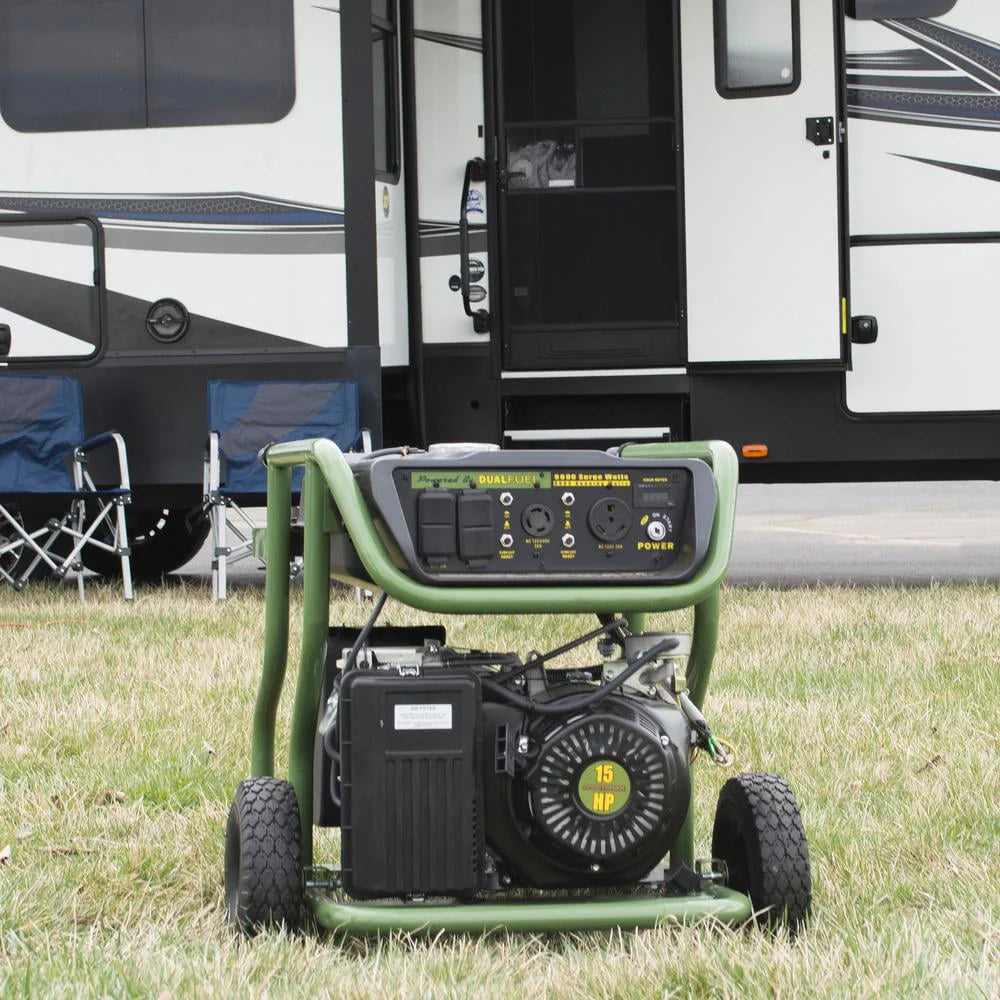 9000 Watt Dual Fuel Generator V868