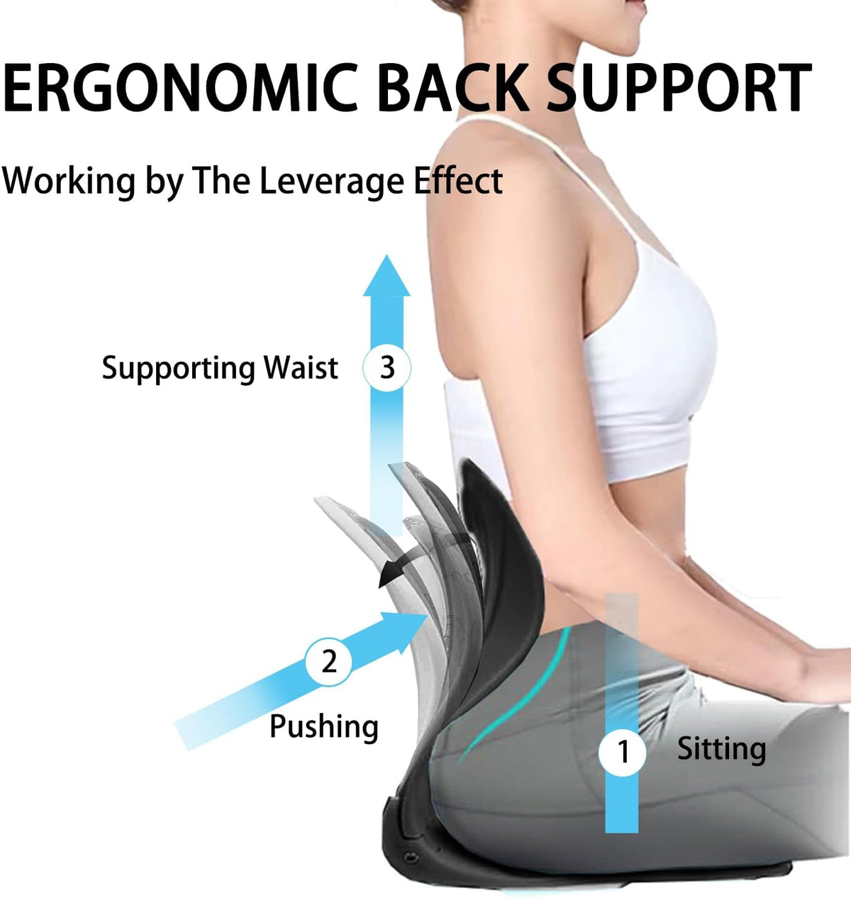 Ergonomic Chair Back Support W469