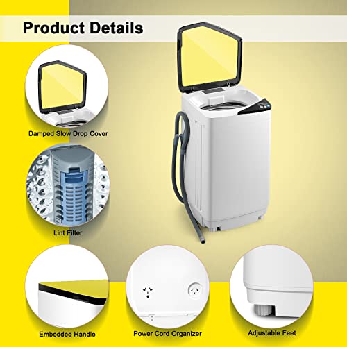 Compact 7.7lbs Capacity Washing Machine M78222