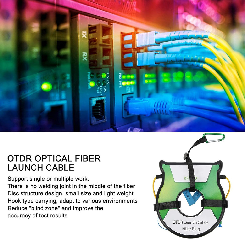 1km 9/125um Optical Fiber Launch Cable SC/APC SC/UPC Connector M6432
