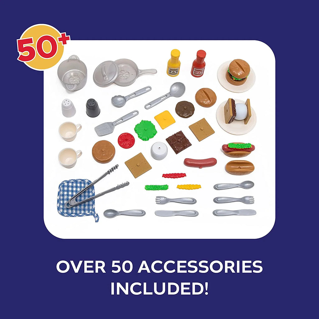 Toddler Outdoor Playhouse with 50pc Accessory Set O136