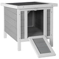 Weatherproof Wooden Cat House O530467