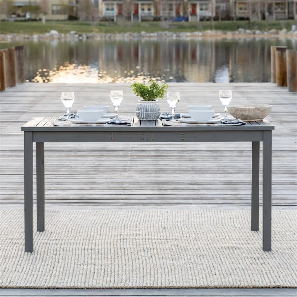 Outdoor Wood Patio Dining Table R830