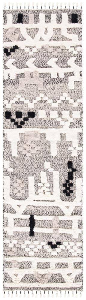 Ivory and Black Runner S8529