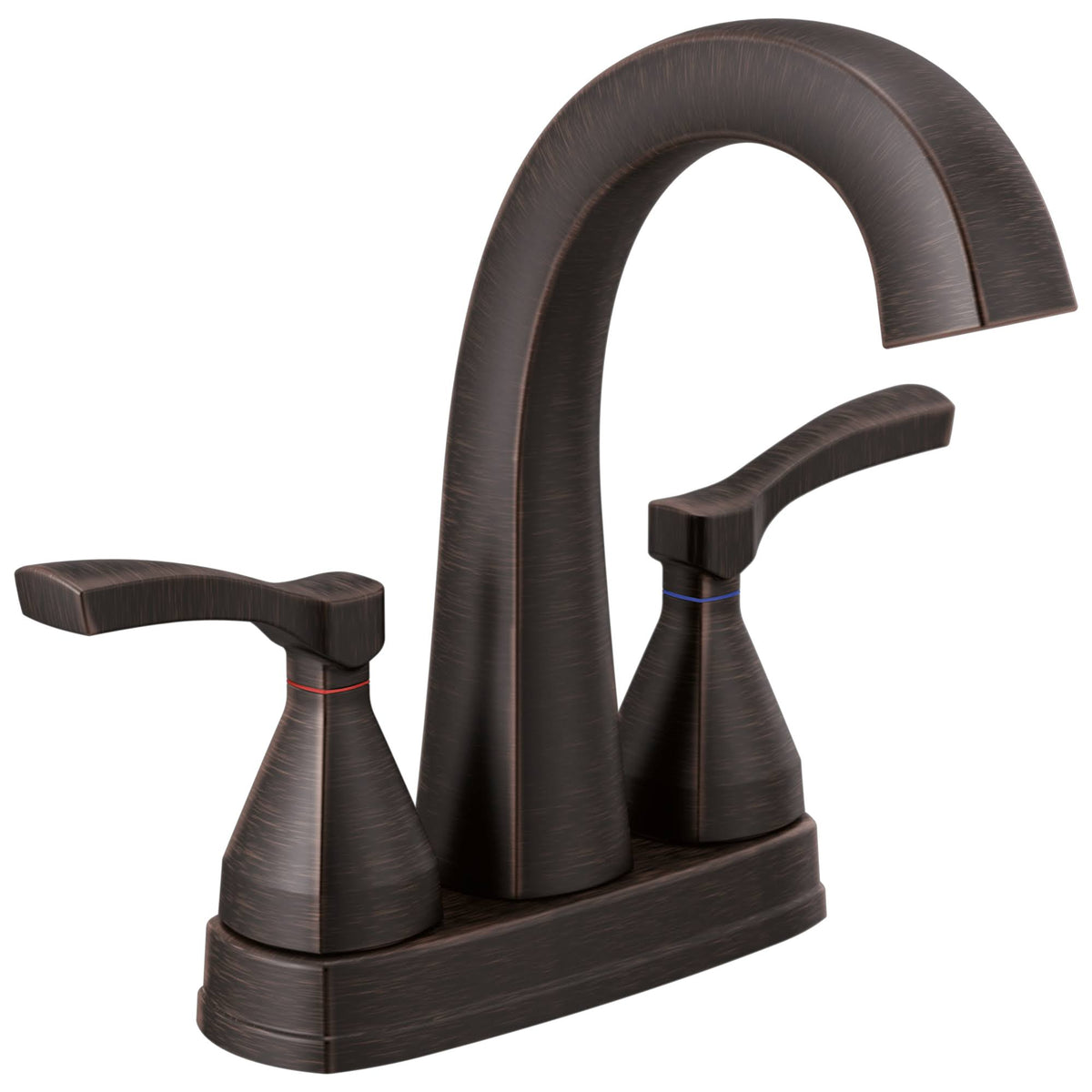 Venetian Bronze Two Handle Centerset Bathroom Faucet H156
