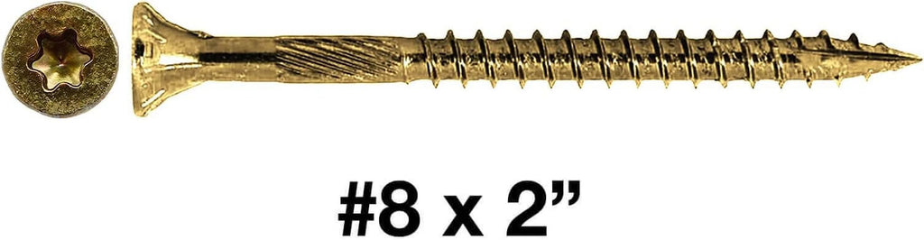 2" Gold Star Wood Torx/Star Drive Head J5095