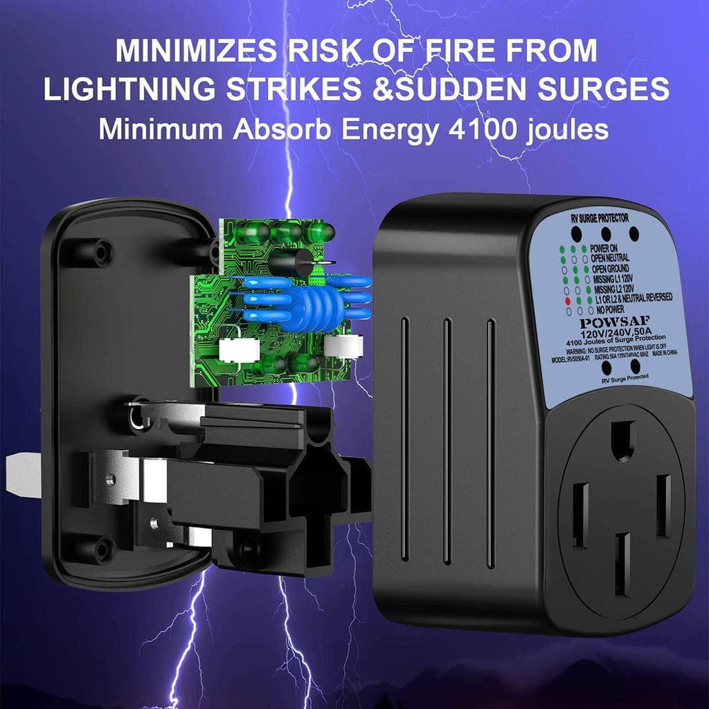 50 Amp RV Surge Protector E558049