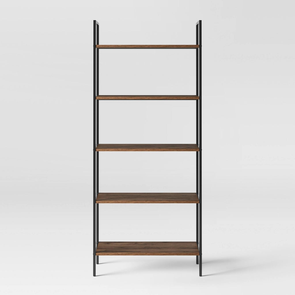 5-Shelf Trestle Ladder Bookcase T73054