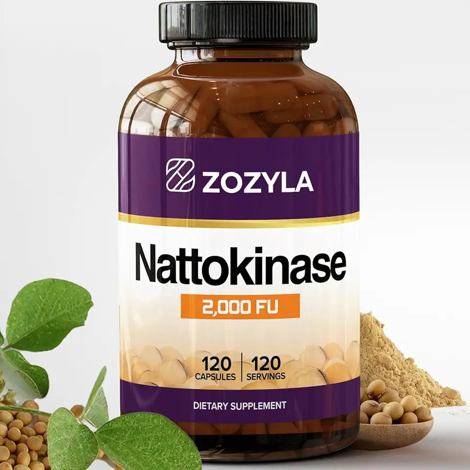 Nattokinase Supplement 2,000 FU, 120 Capsules G889