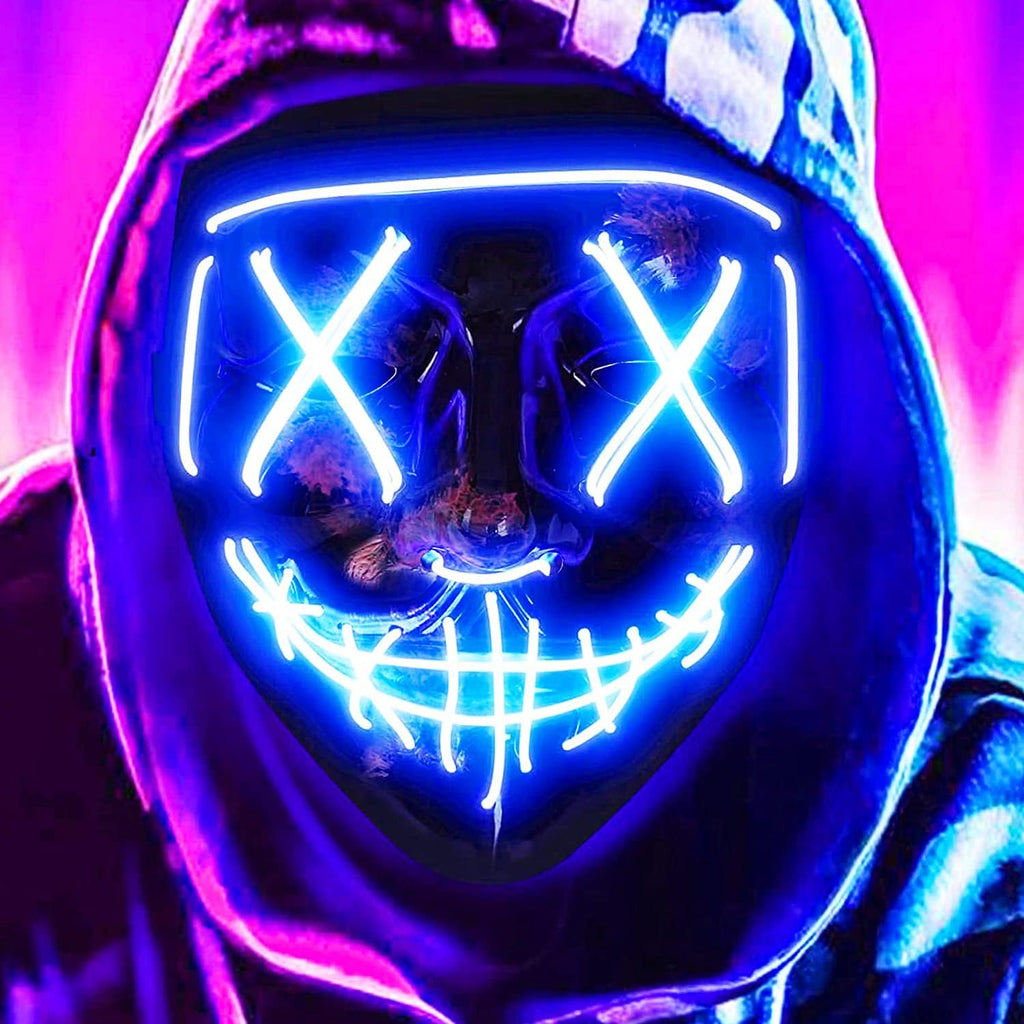 LED Glow Halloween Mask R33564