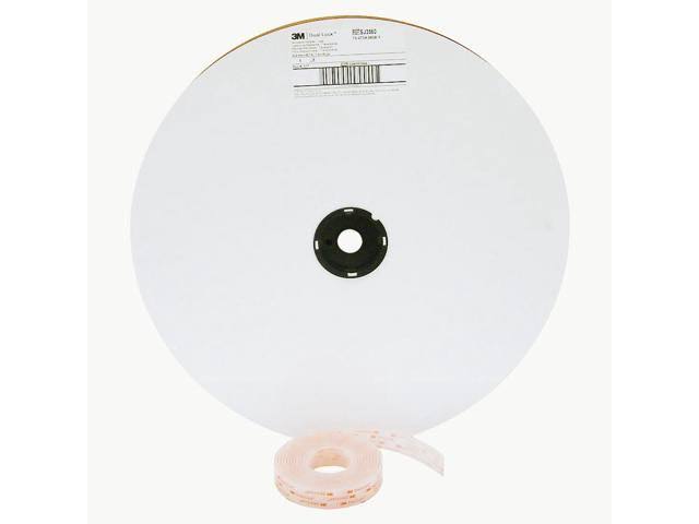 1 in. x 50 yds. Clear Reclosable Fastener S102