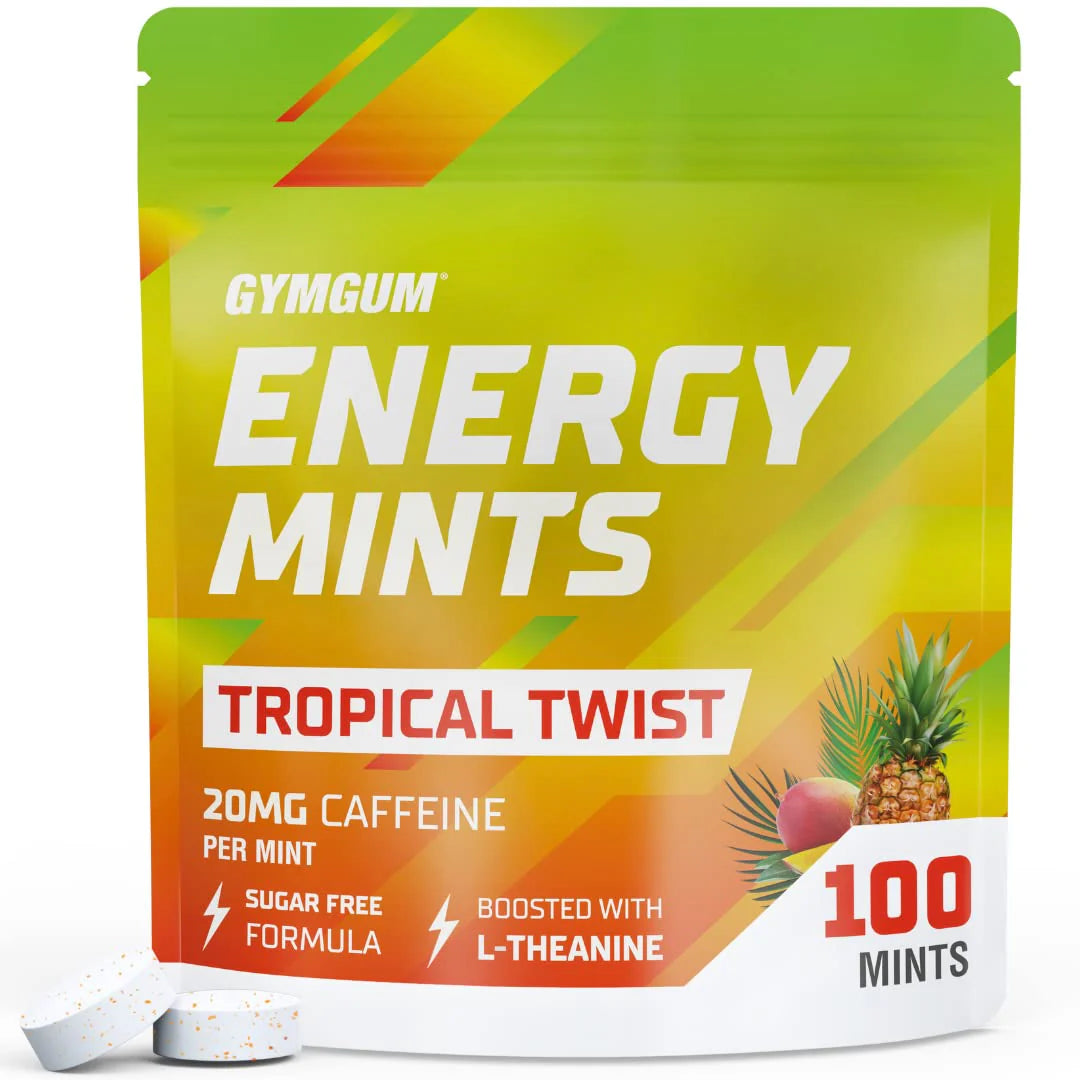 Caffeine L-theanine B Vitamins Sugar Free Energy Mints 100 Count L3251