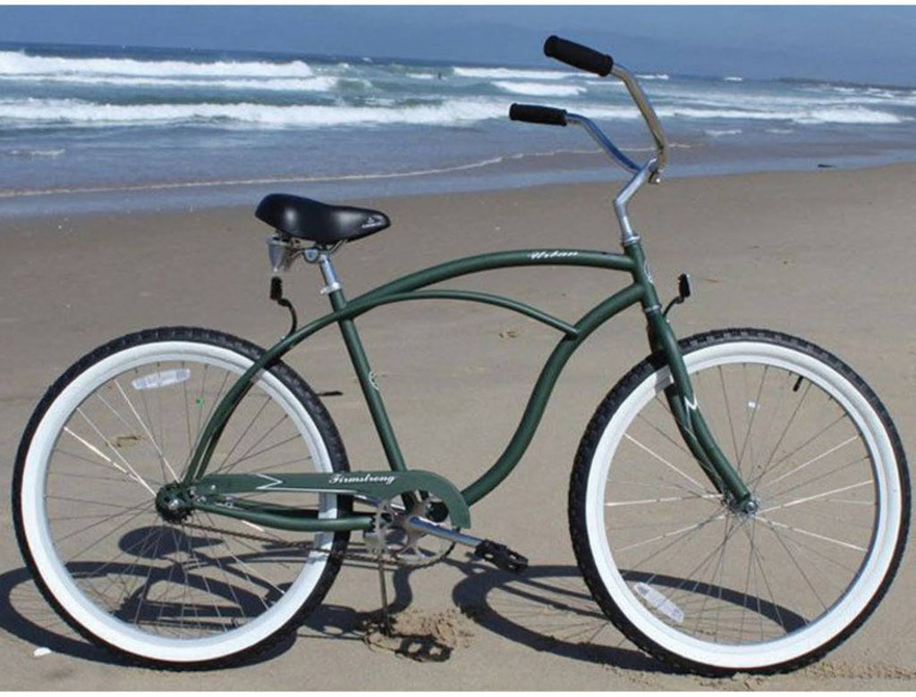 Matte Grey Single Speed Beach Cruiser O6734