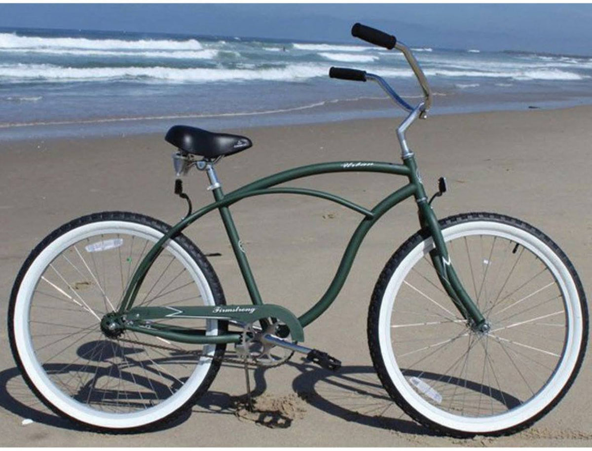 Matte Grey Single Speed Beach Cruiser O6734