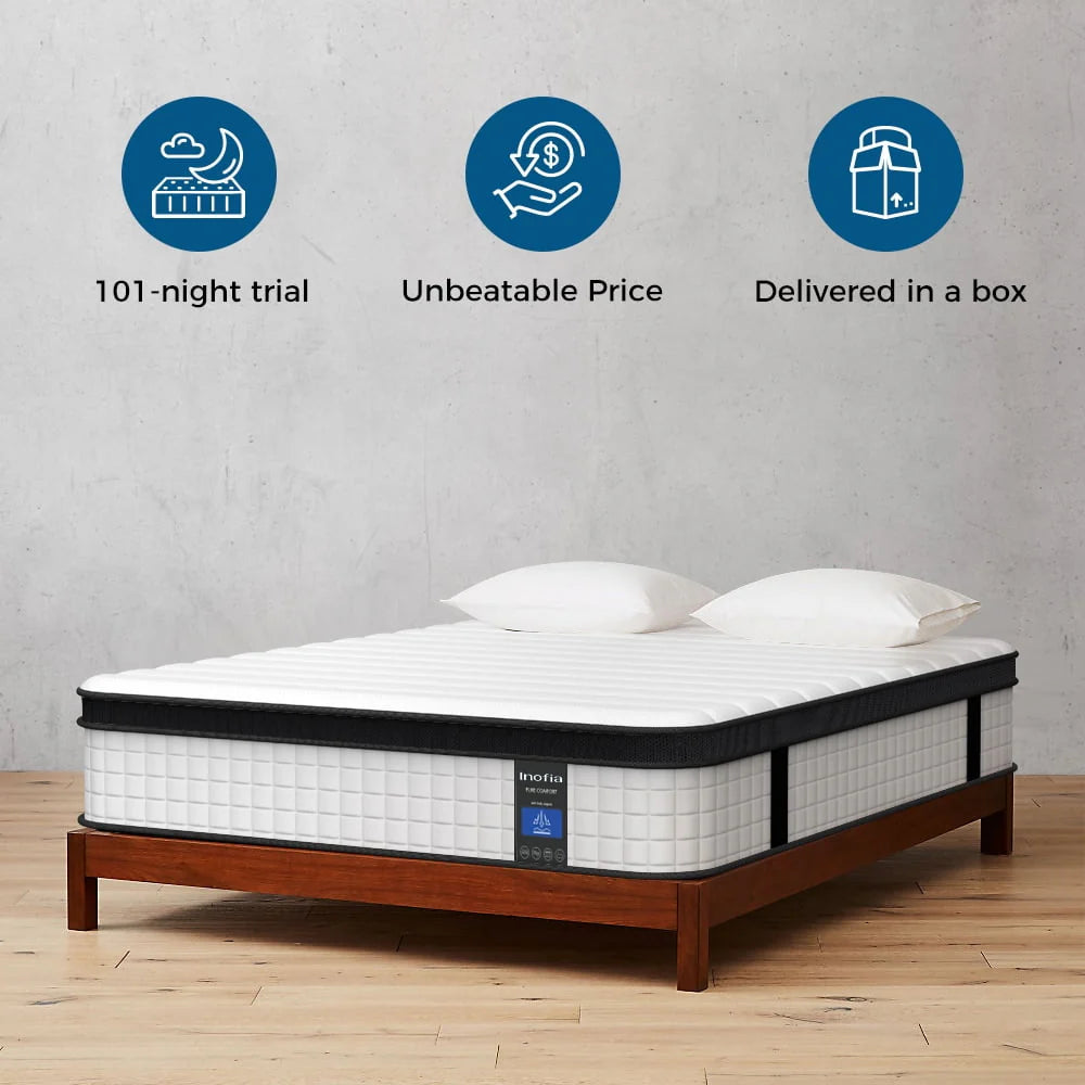 10 inch Hybrid Full Size Mattress with Memory Foam U871