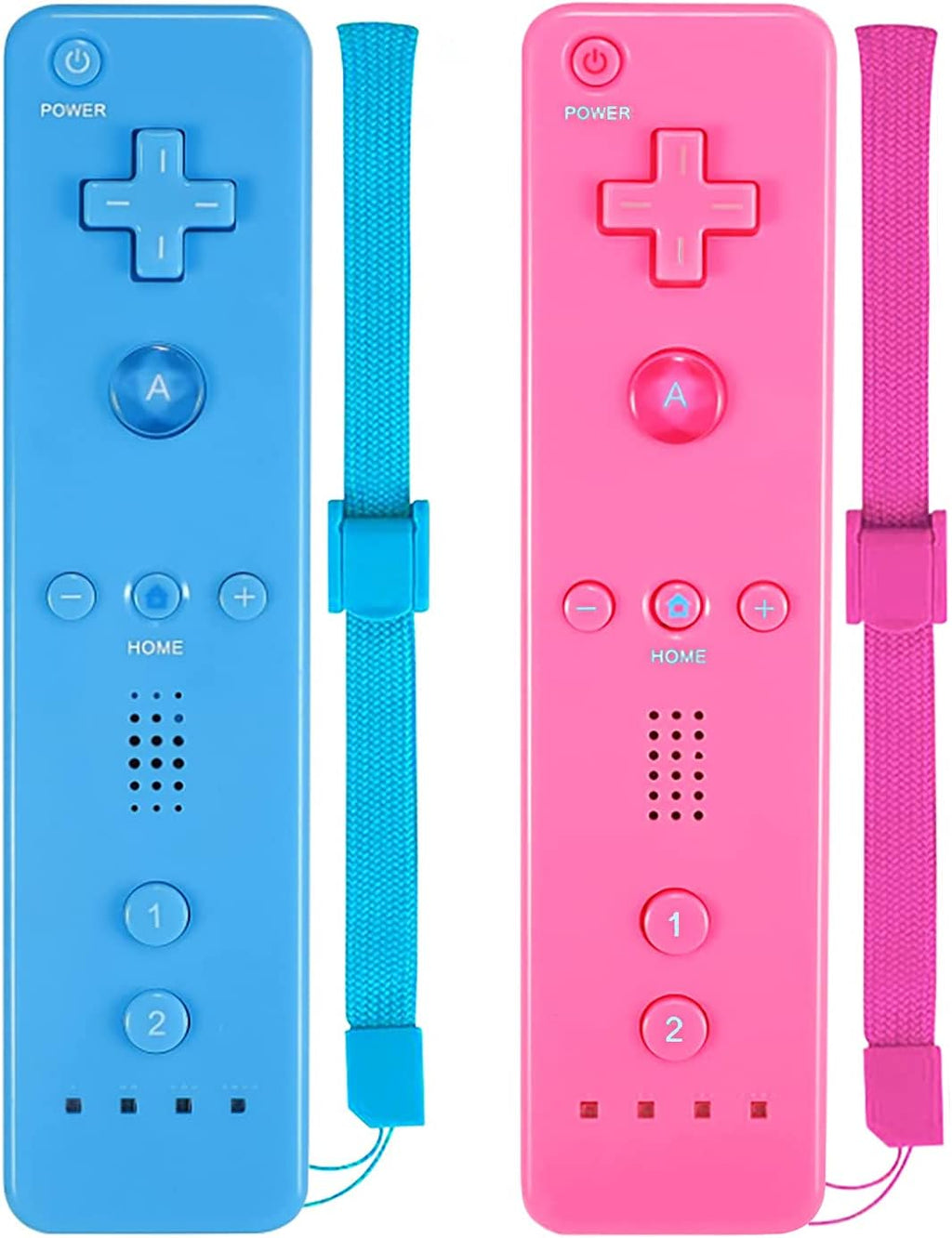 2 Pack Wireless Classic Controller with Silicone Case and Wrist Strap T612585