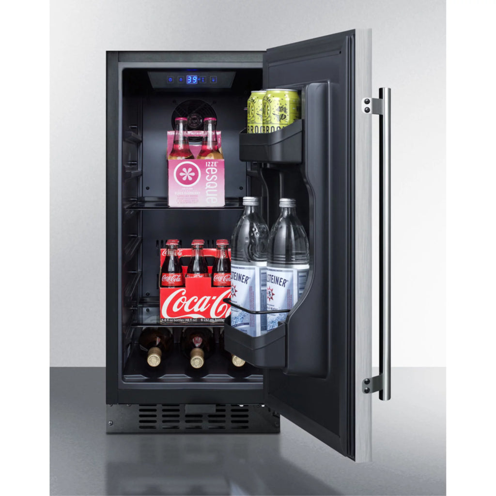 15" Wide ADA Compliant All-Refrigerator with Digital Controls and Lock G4236