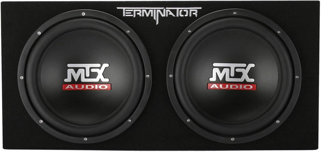 12 1200 Watt 4 Ohm Car Subwoofer with Enclosure and Amplifier J5427