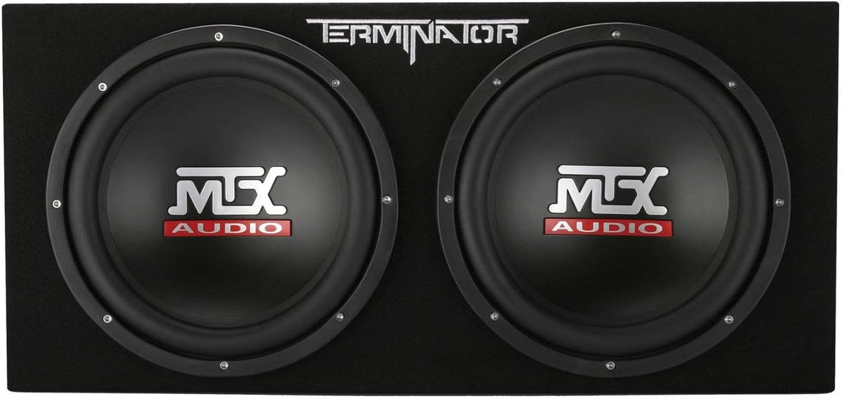12 1200 Watt 4 Ohm Car Subwoofer with Enclosure and Amplifier J5427